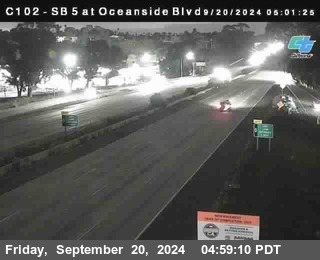 SB 5 at Oceanside Blvd