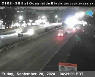 SB 5 at Oceanside Blvd