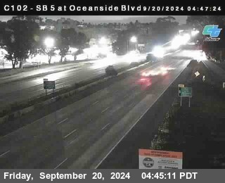 SB 5 at Oceanside Blvd