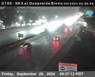 SB 5 at Oceanside Blvd