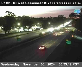 SB 5 at Oceanside Blvd