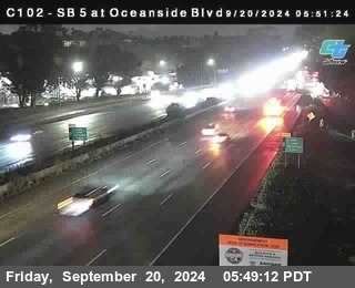 SB 5 at Oceanside Blvd