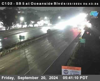 SB 5 at Oceanside Blvd