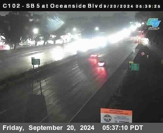 SB 5 at Oceanside Blvd