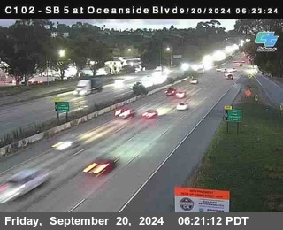 SB 5 at Oceanside Blvd