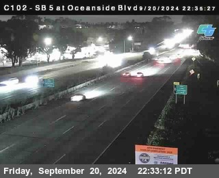 SB 5 at Oceanside Blvd