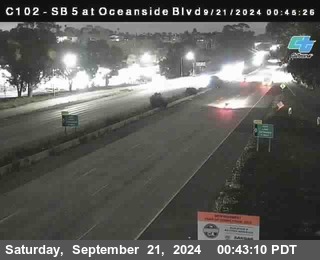 SB 5 at Oceanside Blvd