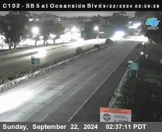 SB 5 at Oceanside Blvd