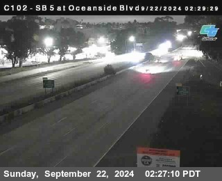 SB 5 at Oceanside Blvd