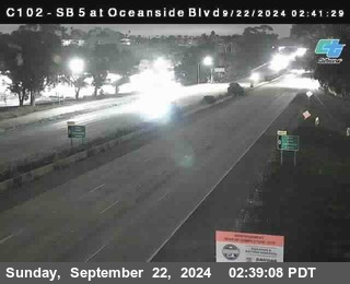 SB 5 at Oceanside Blvd