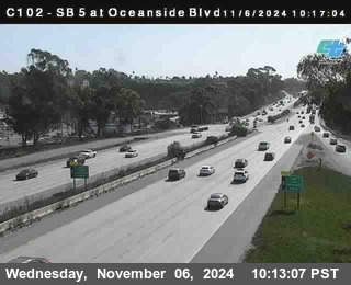 SB 5 at Oceanside Blvd