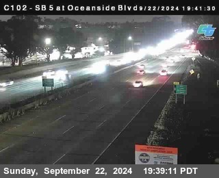 SB 5 at Oceanside Blvd