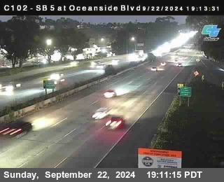 SB 5 at Oceanside Blvd