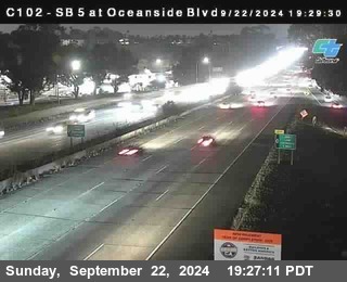 SB 5 at Oceanside Blvd