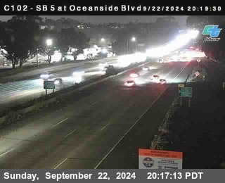 SB 5 at Oceanside Blvd