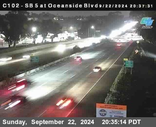 SB 5 at Oceanside Blvd