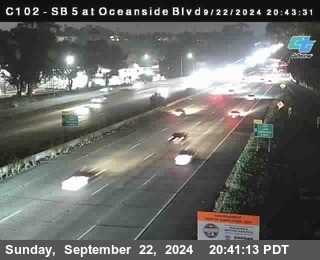 SB 5 at Oceanside Blvd