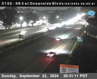 SB 5 at Oceanside Blvd