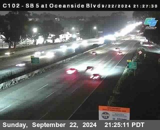 SB 5 at Oceanside Blvd