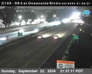 SB 5 at Oceanside Blvd