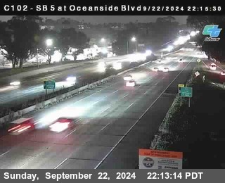 SB 5 at Oceanside Blvd