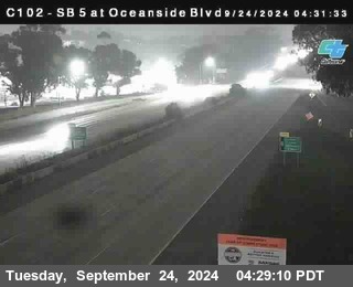 SB 5 at Oceanside Blvd