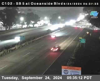 SB 5 at Oceanside Blvd