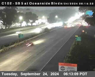 SB 5 at Oceanside Blvd