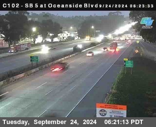 SB 5 at Oceanside Blvd