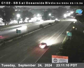 SB 5 at Oceanside Blvd