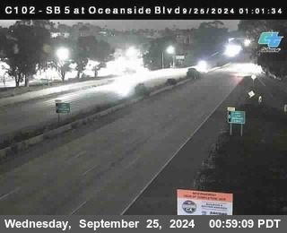 SB 5 at Oceanside Blvd