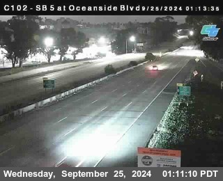 SB 5 at Oceanside Blvd