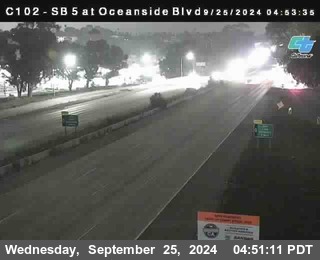 SB 5 at Oceanside Blvd