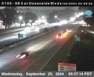 SB 5 at Oceanside Blvd