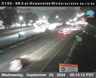 SB 5 at Oceanside Blvd