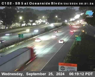 SB 5 at Oceanside Blvd