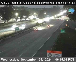 SB 5 at Oceanside Blvd