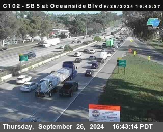 SB 5 at Oceanside Blvd