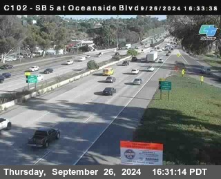 SB 5 at Oceanside Blvd