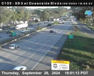 SB 5 at Oceanside Blvd