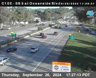 SB 5 at Oceanside Blvd