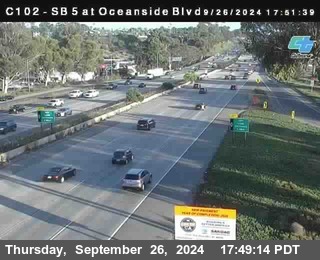 SB 5 at Oceanside Blvd