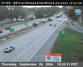 SB 5 at Oceanside Blvd