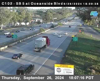 SB 5 at Oceanside Blvd