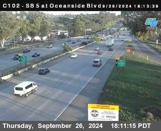 SB 5 at Oceanside Blvd