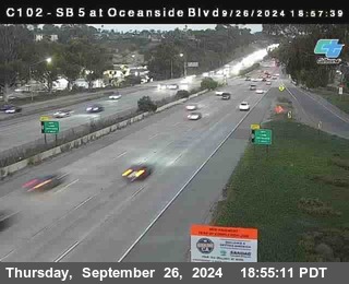 SB 5 at Oceanside Blvd