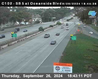 SB 5 at Oceanside Blvd