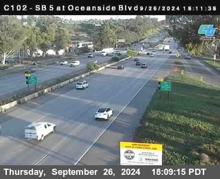 SB 5 at Oceanside Blvd