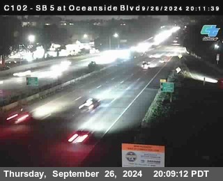 SB 5 at Oceanside Blvd