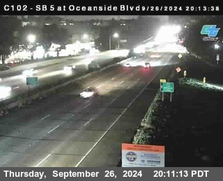 SB 5 at Oceanside Blvd